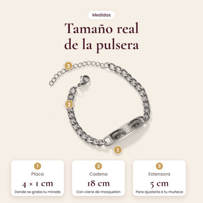 Pulsera Ojo Eterno | Joyería Personalizable