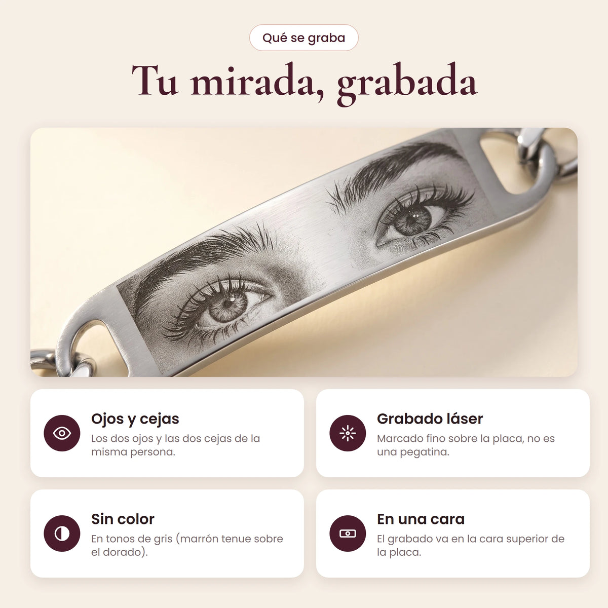 Pulsera Ojo Eterno | Joyería Personalizable